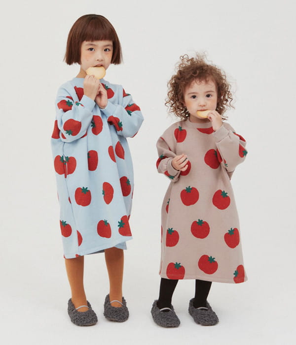 DALKOMHAI - Korean Children Fashion - #Kfashion4kids - Tomato One-piece - 6