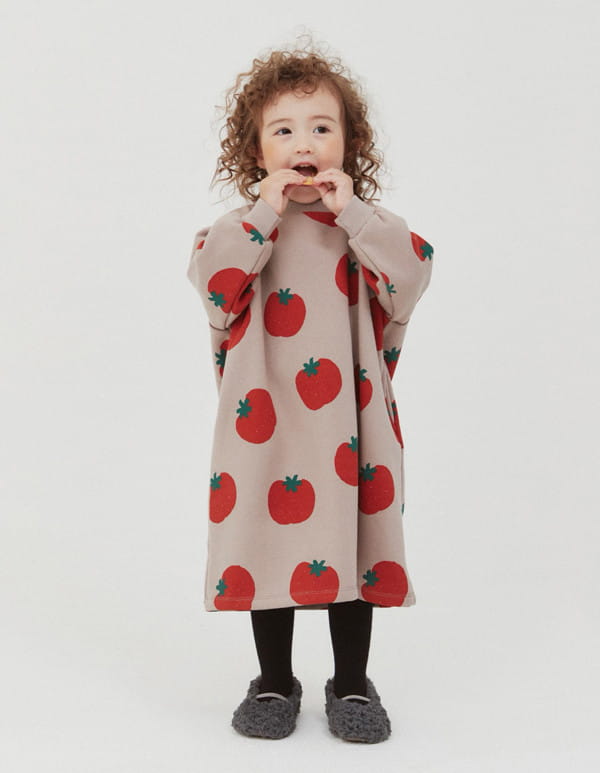 DALKOMHAI - Korean Children Fashion - #Kfashion4kids - Tomato One-piece - 7