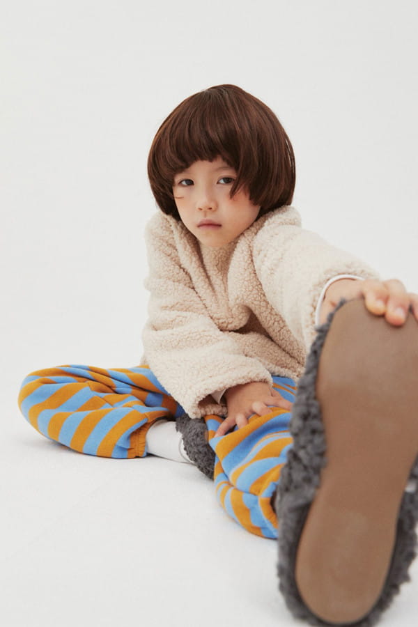 DALKOMHAI - Korean Children Fashion - #Kfashion4kids - Horizontal Line Pants - 10