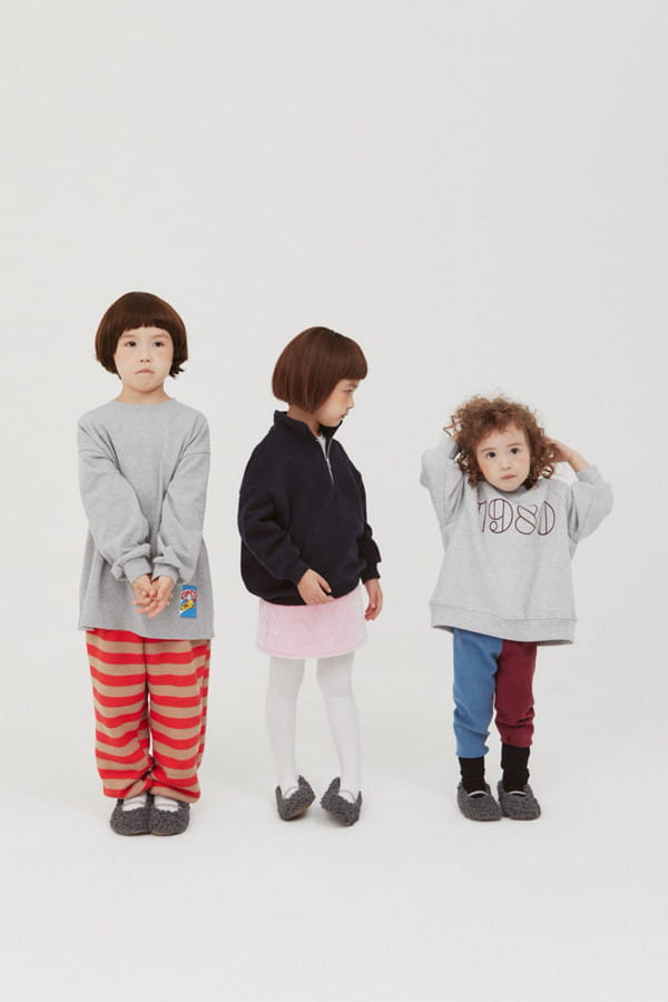 DALKOMHAI - Korean Children Fashion - #Kfashion4kids - Horizontal Line Pants - 2