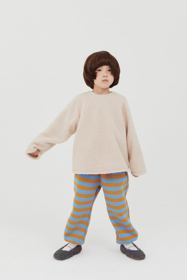 DALKOMHAI - Korean Children Fashion - #Kfashion4kids - Horizontal Line Pants - 9