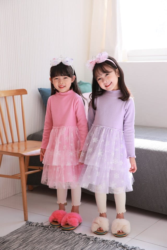 DALLA - Korean Children Fashion - #Kfashion4kids - Crown Ribbon Hairband - 2