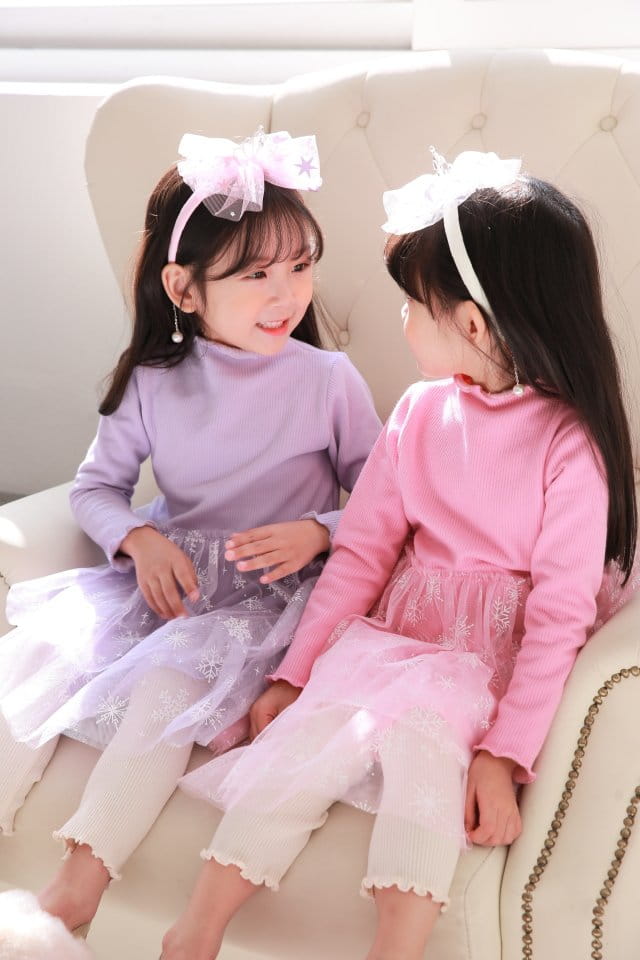 DALLA - Korean Children Fashion - #Kfashion4kids - Crown Ribbon Hairband - 5
