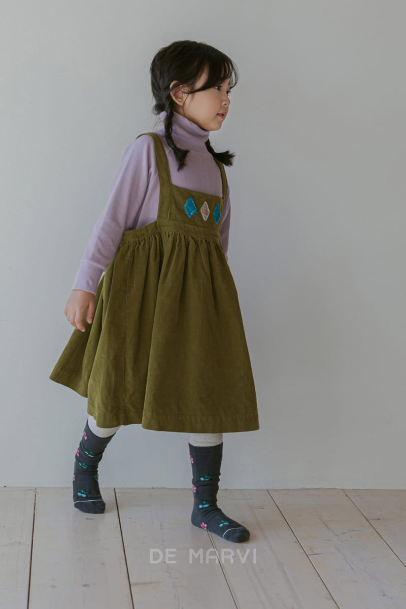 DE MARVI - Korean Children Fashion - #Kfashion4kids - Eyeleet Turtleneck - 5