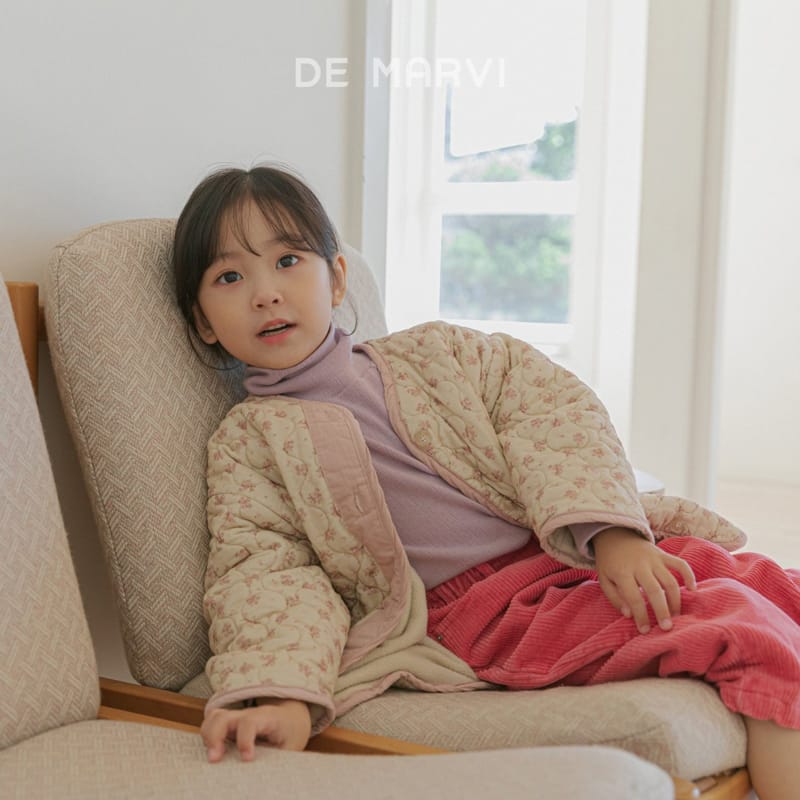 DE MARVI - Korean Children Fashion - #Kfashion4kids - Eyeleet Turtleneck - 9