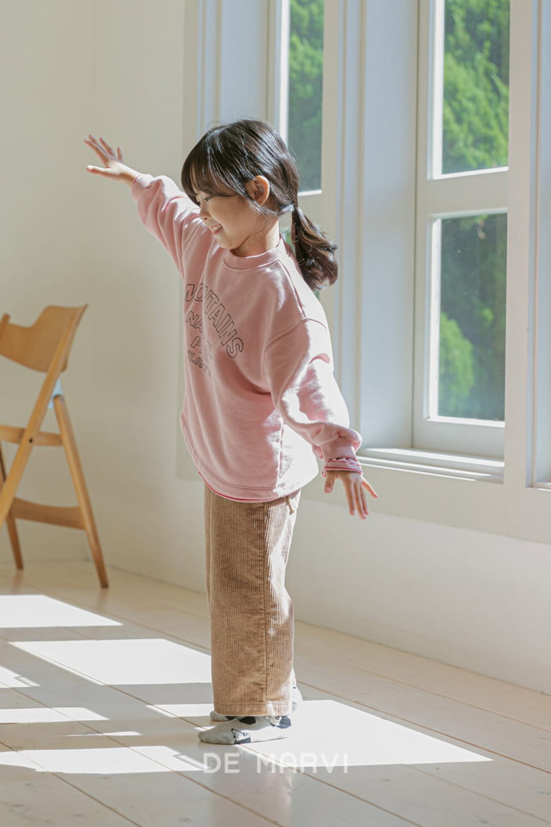 DE MARVI - Korean Children Fashion - #Kfashion4kids - Straight Rib Pants - 10