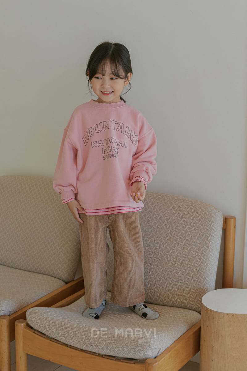 DE MARVI - Korean Children Fashion - #Kfashion4kids - Straight Rib Pants - 9