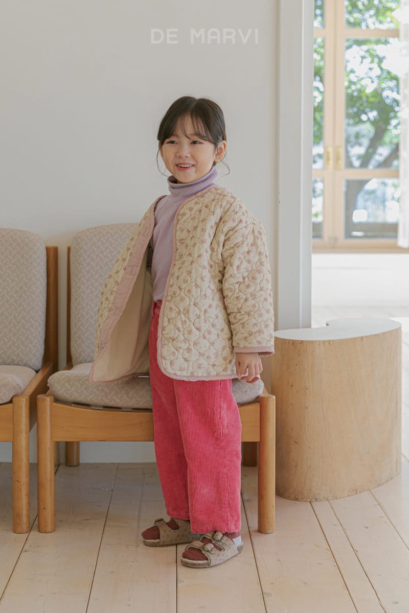 DE MARVI - Korean Children Fashion - #Kfashion4kids - Flower Quilting Jumper - 10