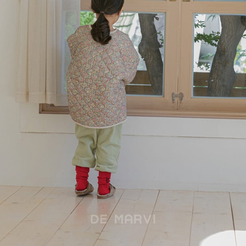 DE MARVI - Korean Children Fashion - #Kfashion4kids - Flower Quilting Jumper - 5
