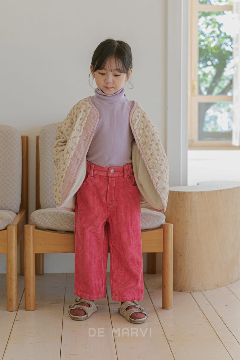DE MARVI - Korean Children Fashion - #Kfashion4kids - Flower Quilting Jumper - 9