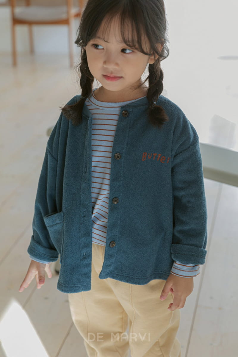 DE MARVI - Korean Children Fashion - #Kfashion4kids - Basic Stripes Tee - 10