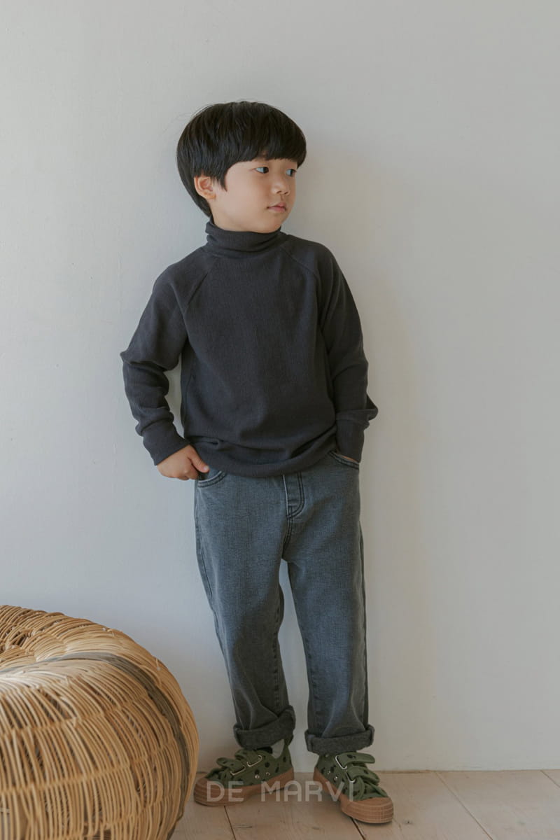 DE MARVI - Korean Children Fashion - #Kfashion4kids - Mil Denim Pants - 7