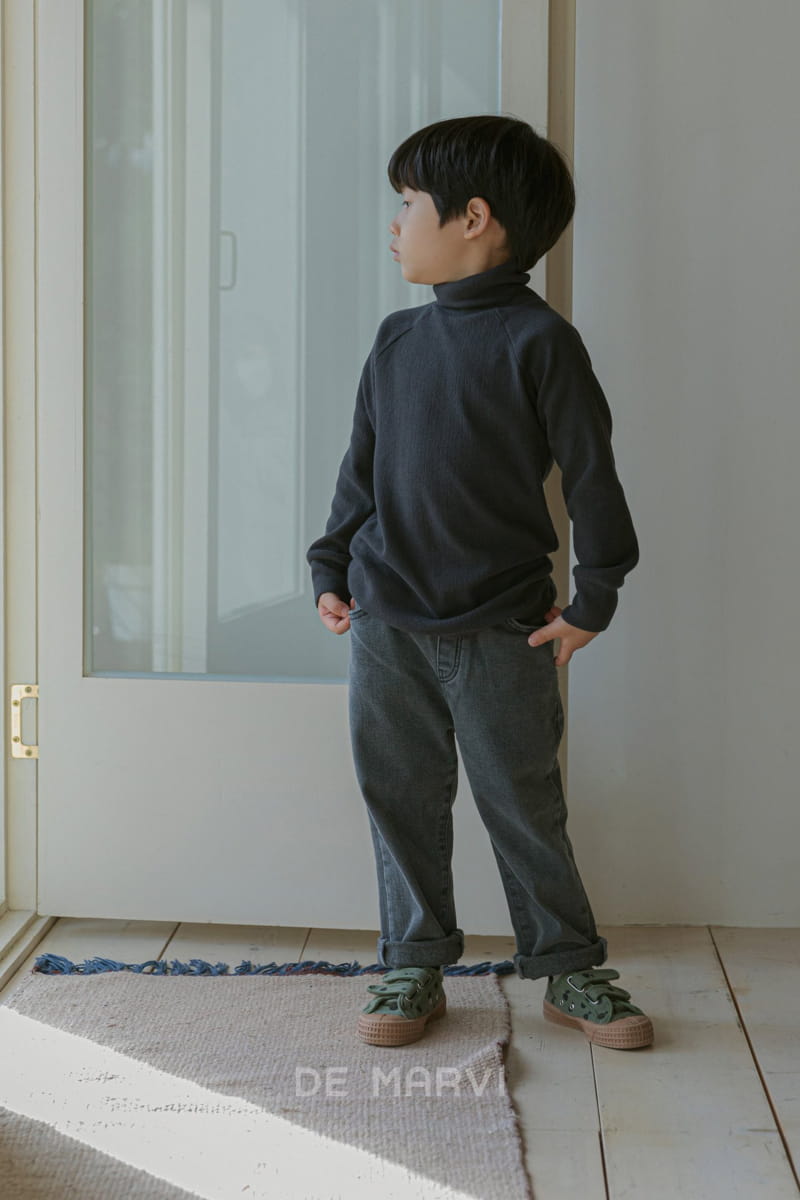 DE MARVI - Korean Children Fashion - #Kfashion4kids - Mil Denim Pants - 9