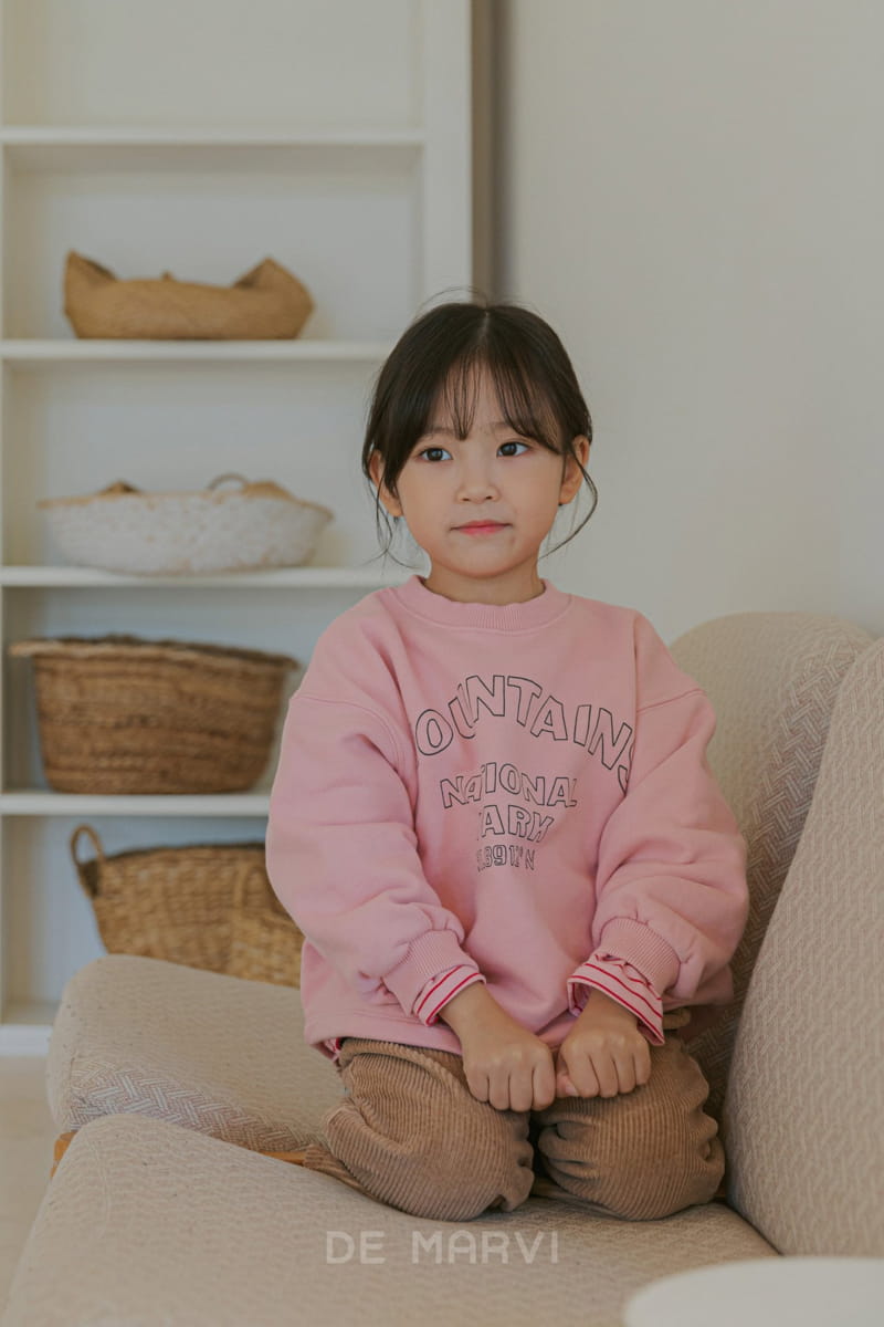 DE MARVI - Korean Children Fashion - #Kfashion4kids - Mountain Sweatshirt