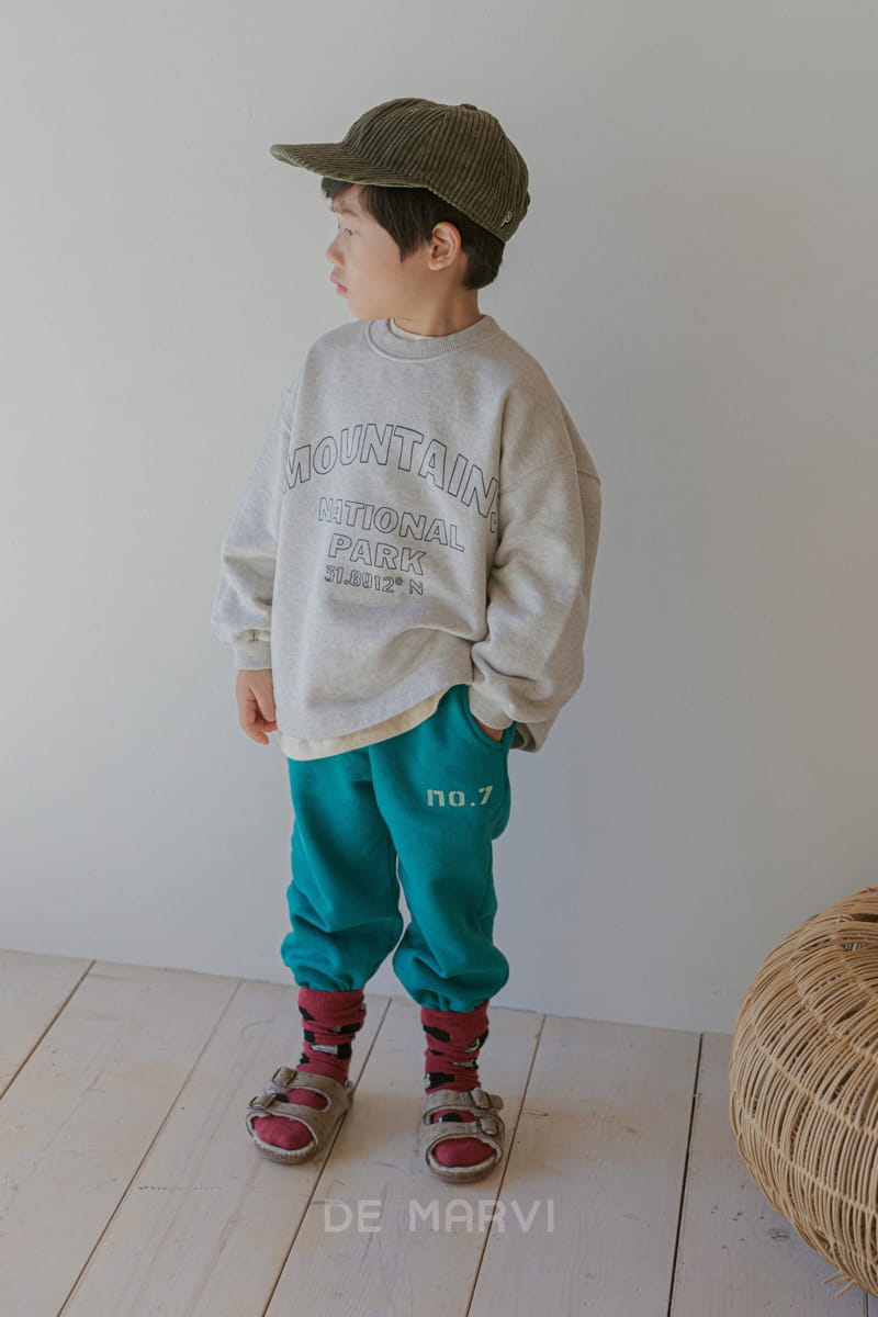 DE MARVI - Korean Children Fashion - #Kfashion4kids - Mountain Sweatshirt - 10
