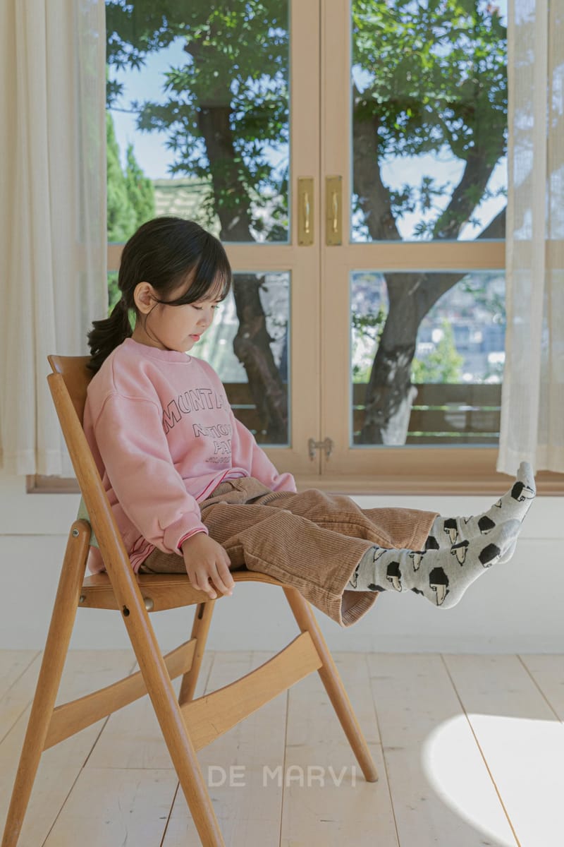 DE MARVI - Korean Children Fashion - #Kfashion4kids - Mountain Sweatshirt - 5