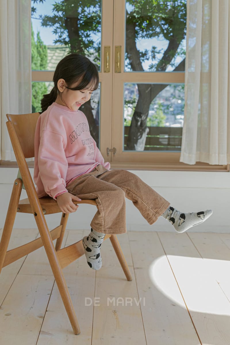 DE MARVI - Korean Children Fashion - #Kfashion4kids - Mountain Sweatshirt - 6