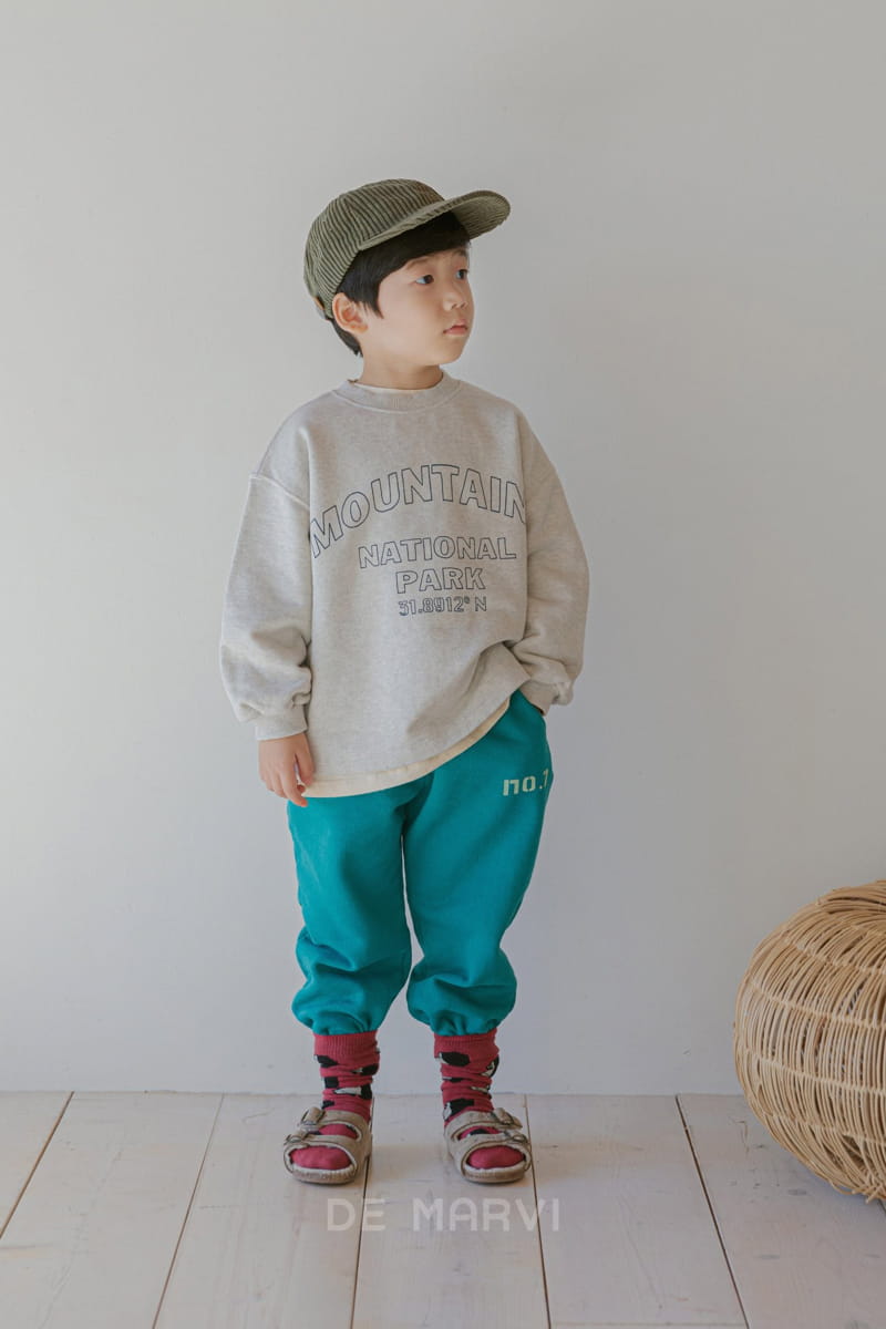 DE MARVI - Korean Children Fashion - #Kfashion4kids - Mountain Sweatshirt - 9