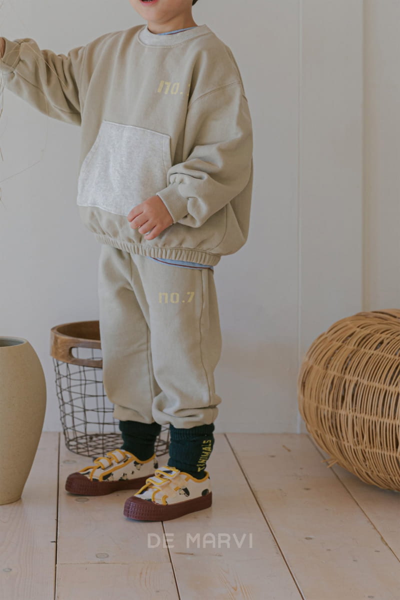 DE MARVI - Korean Children Fashion - #Kfashion4kids - Seven Fleece Sweatshirt - 12