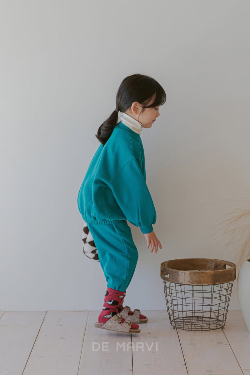 DE MARVI - Korean Children Fashion - #Kfashion4kids - Seven Fleece Sweatshirt - 5