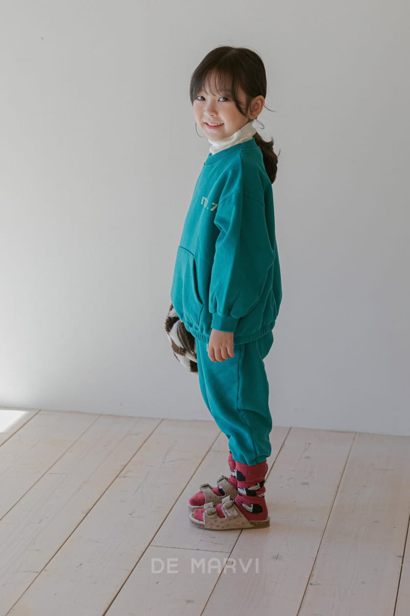 DE MARVI - Korean Children Fashion - #Kfashion4kids - Seven Fleece Sweatshirt - 6