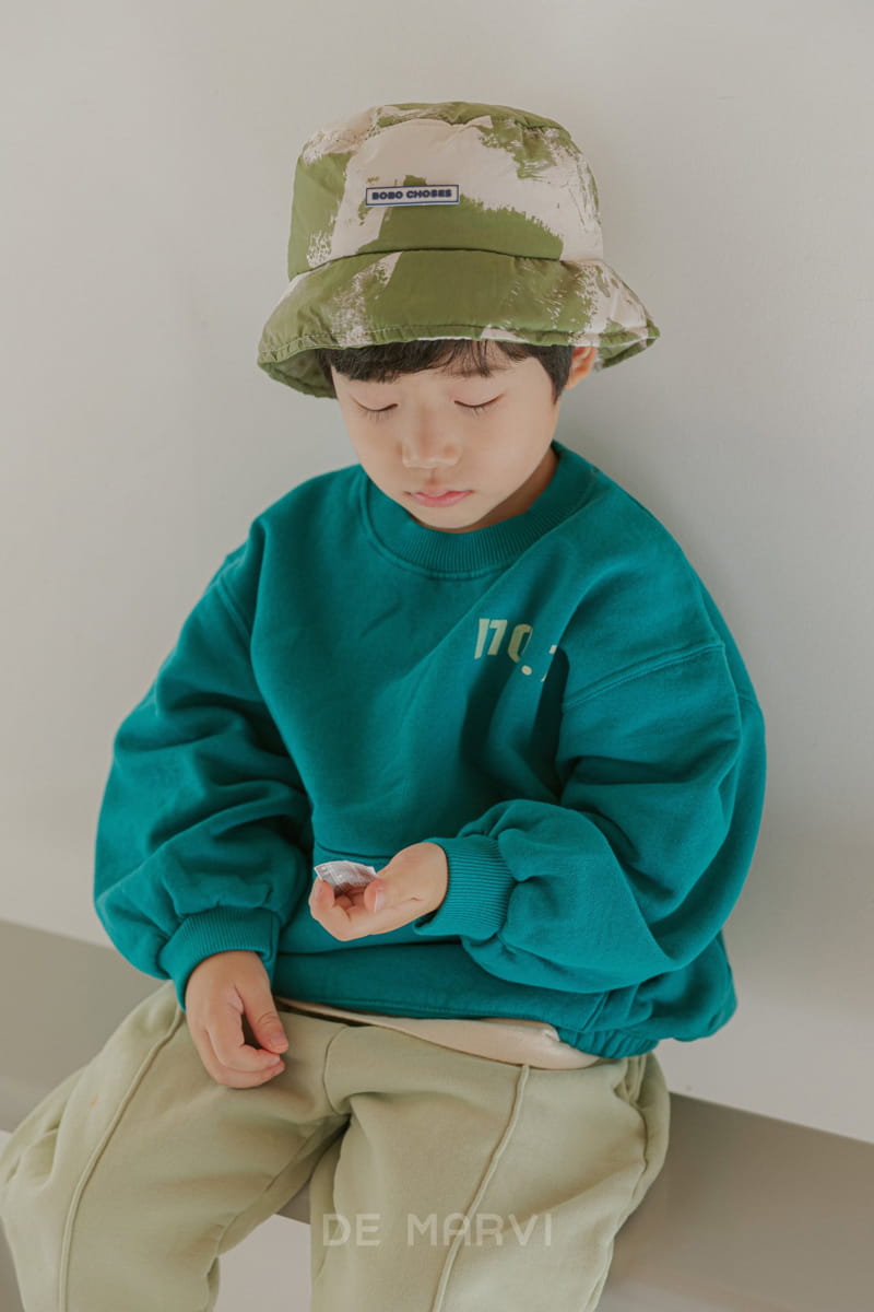 DE MARVI - Korean Children Fashion - #Kfashion4kids - Seven Fleece Sweatshirt - 7