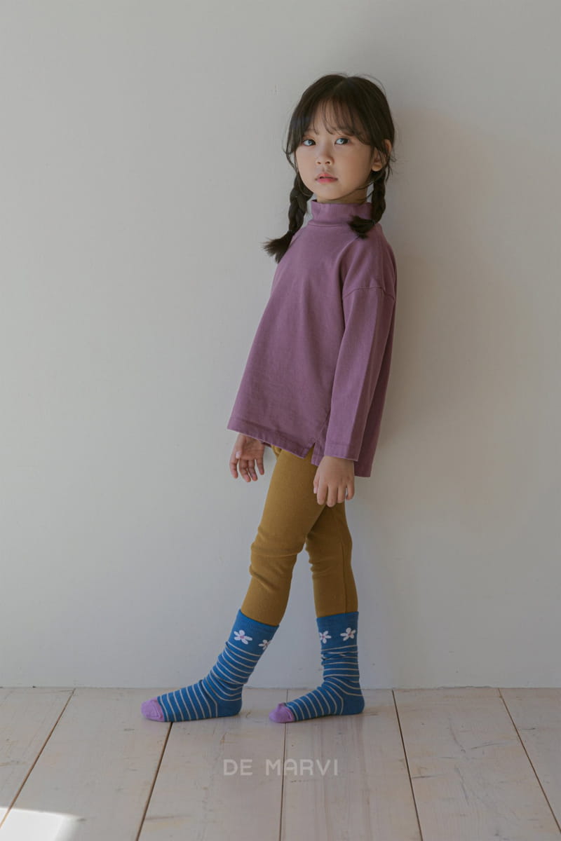 DE MARVI - Korean Children Fashion - #Kfashion4kids - Fleece Leggings - 3