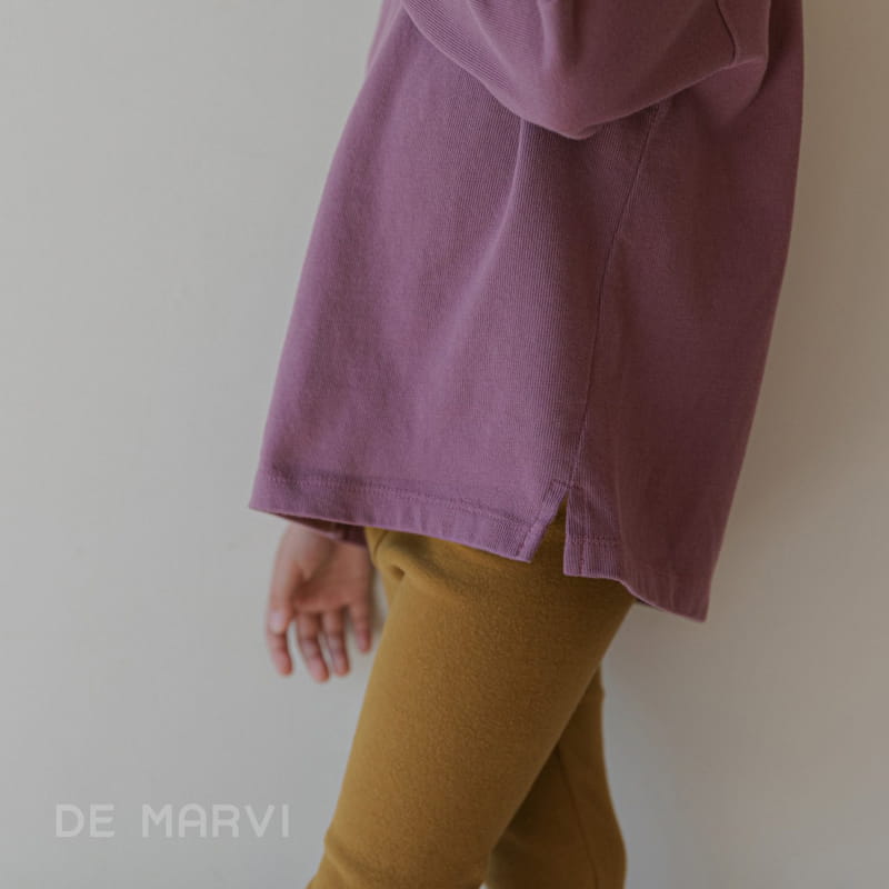 DE MARVI - Korean Children Fashion - #Kfashion4kids - Half Neck Tee