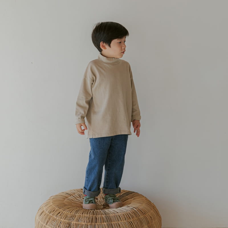 DE MARVI - Korean Children Fashion - #Kfashion4kids - Half Neck Tee - 2