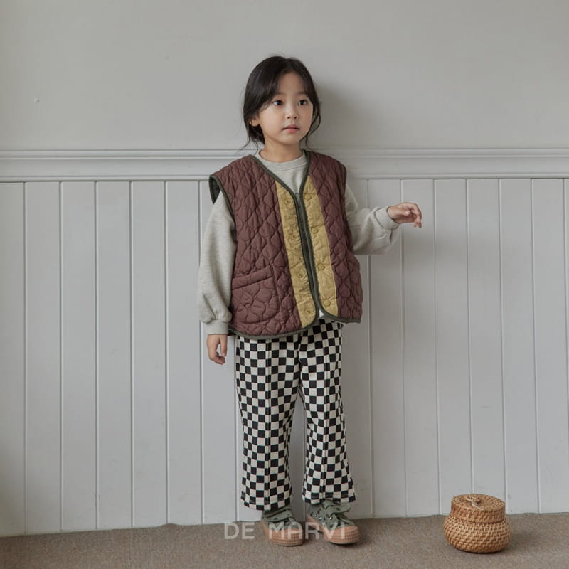 DE MARVI - Korean Children Fashion - #Kfashion4kids - Check Pants - 3