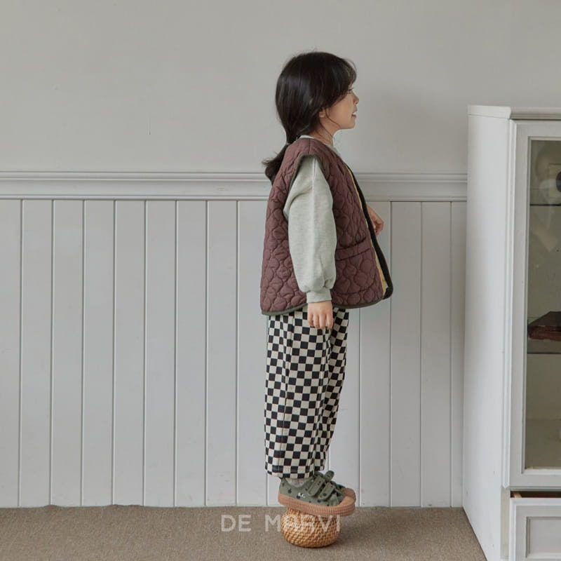 DE MARVI - Korean Children Fashion - #Kfashion4kids - Check Pants - 5