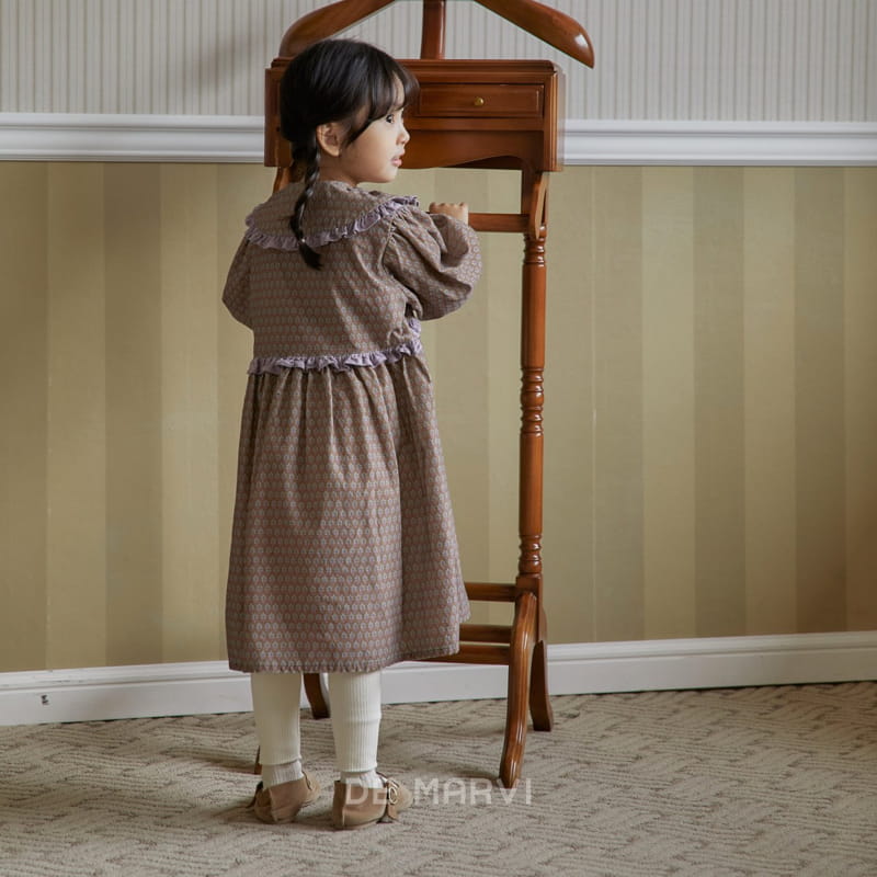 DE MARVI - Korean Children Fashion - #Kfashion4kids - Burnie Fleece Leggings - 4