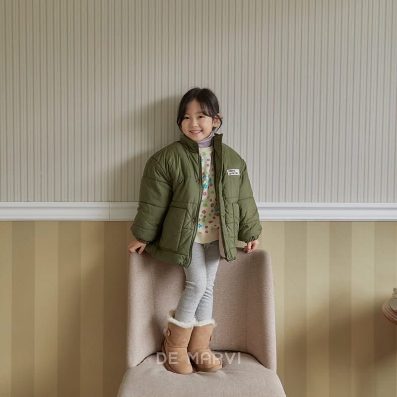 DE MARVI - Korean Children Fashion - #Kfashion4kids - Flower Sweatshirt - 12