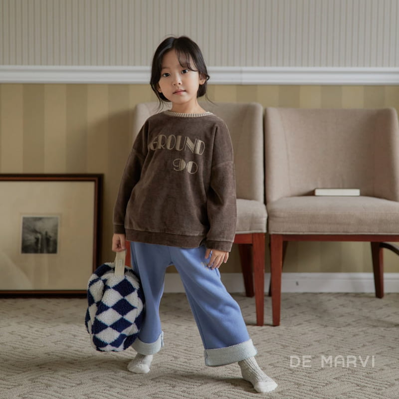 DE MARVI - Korean Children Fashion - #Kfashion4kids - Veloure Tee - 10