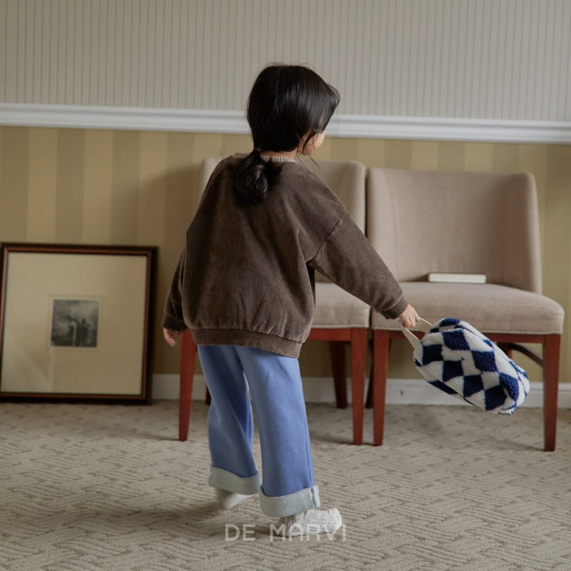 DE MARVI - Korean Children Fashion - #Kfashion4kids - Veloure Tee - 12