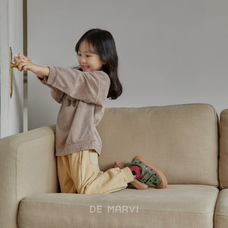 DE MARVI - Korean Children Fashion - #Kfashion4kids - Veloure Tee - 3