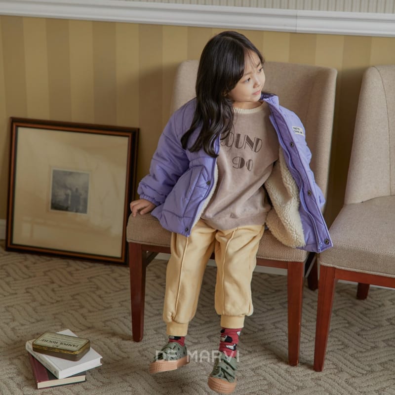 DE MARVI - Korean Children Fashion - #Kfashion4kids - Veloure Tee - 5