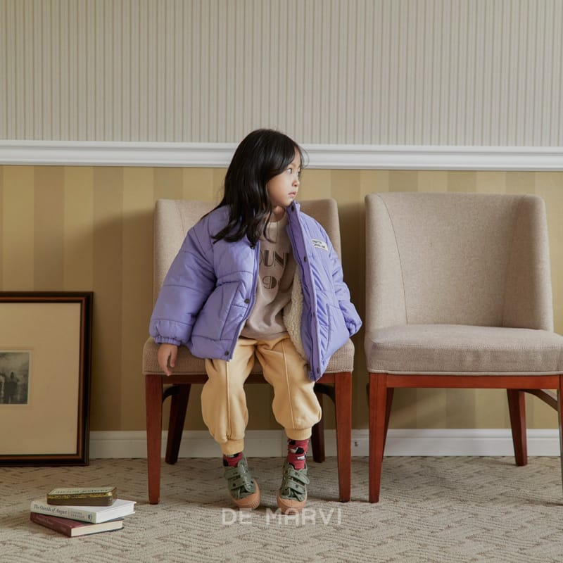 DE MARVI - Korean Children Fashion - #Kfashion4kids - Veloure Tee - 6