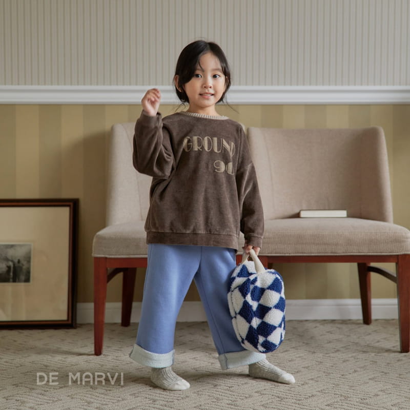 DE MARVI - Korean Children Fashion - #Kfashion4kids - Veloure Tee - 7