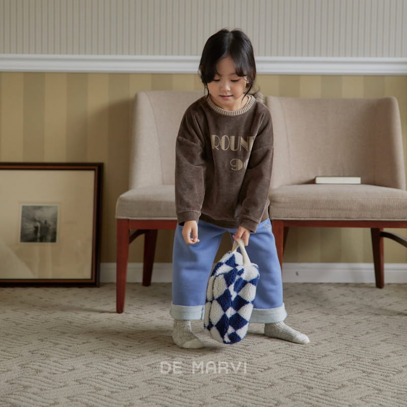 DE MARVI - Korean Children Fashion - #Kfashion4kids - Veloure Tee - 8