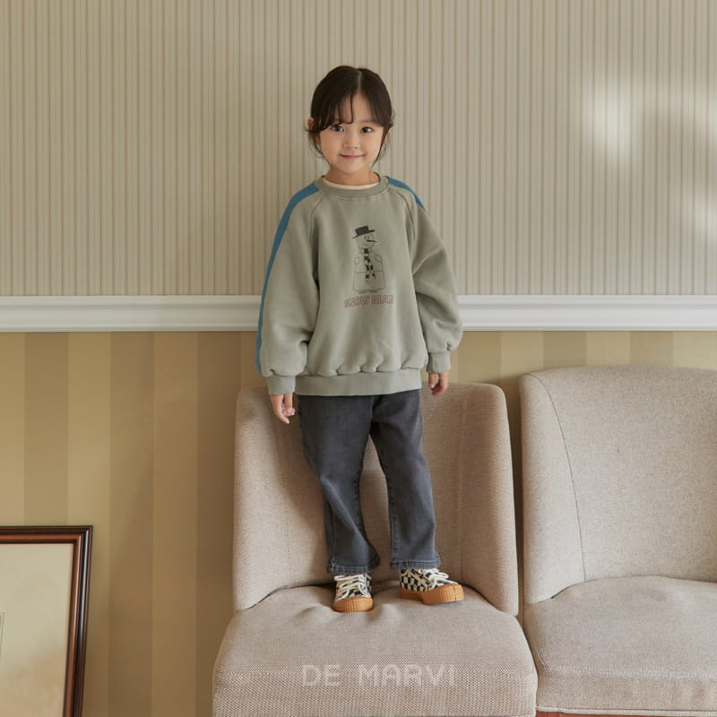 DE MARVI - Korean Children Fashion - #Kfashion4kids - Snow Sweatshirt