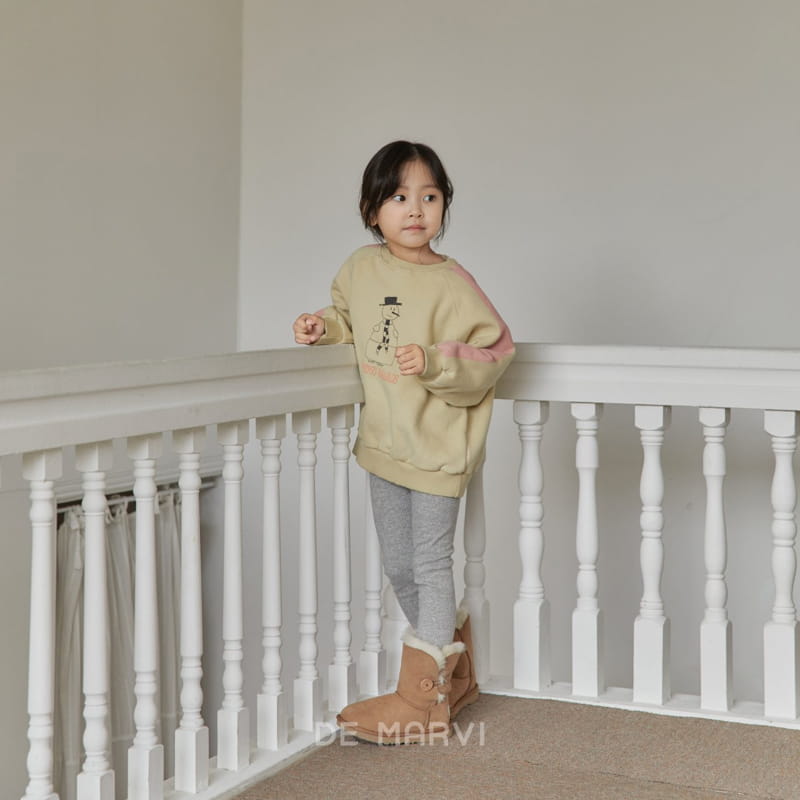 DE MARVI - Korean Children Fashion - #Kfashion4kids - Snow Sweatshirt - 12