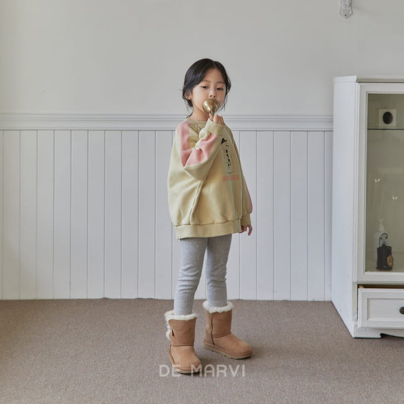 DE MARVI - Korean Children Fashion - #Kfashion4kids - Snow Sweatshirt - 6