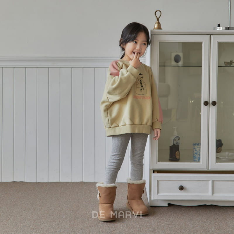 DE MARVI - Korean Children Fashion - #Kfashion4kids - Snow Sweatshirt - 8