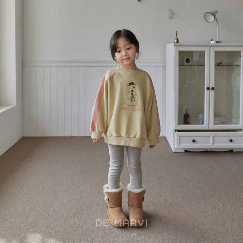 DE MARVI - Korean Children Fashion - #Kfashion4kids - Snow Sweatshirt - 9