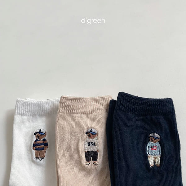 DIGREEN - Korean Children Fashion - #Kfashion4kids - Edward Socks - 2