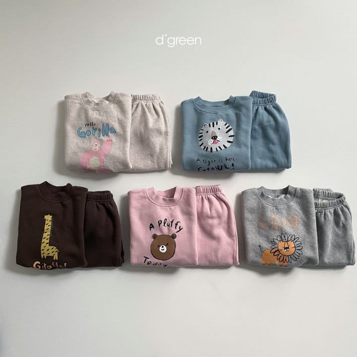 DIGREEN - Korean Children Fashion - #Kfashion4kids - Yoyo Top Bottom Set - 3