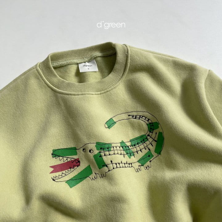 DIGREEN - Korean Children Fashion - #Kfashion4kids - Alligator Sweatshirt - 11