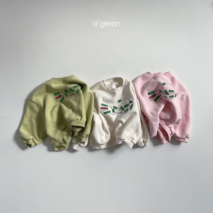 DIGREEN - Korean Children Fashion - #Kfashion4kids - Alligator Sweatshirt - 5