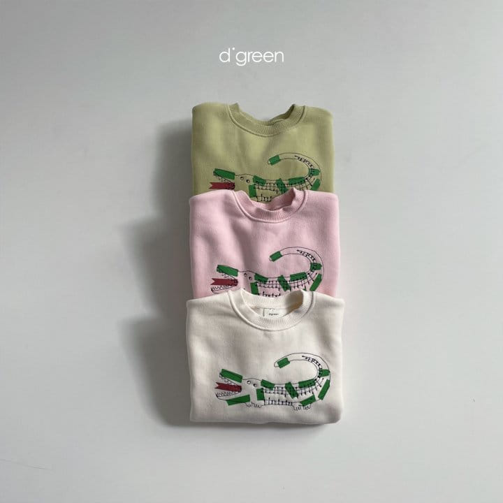 DIGREEN - Korean Children Fashion - #Kfashion4kids - Alligator Sweatshirt - 6